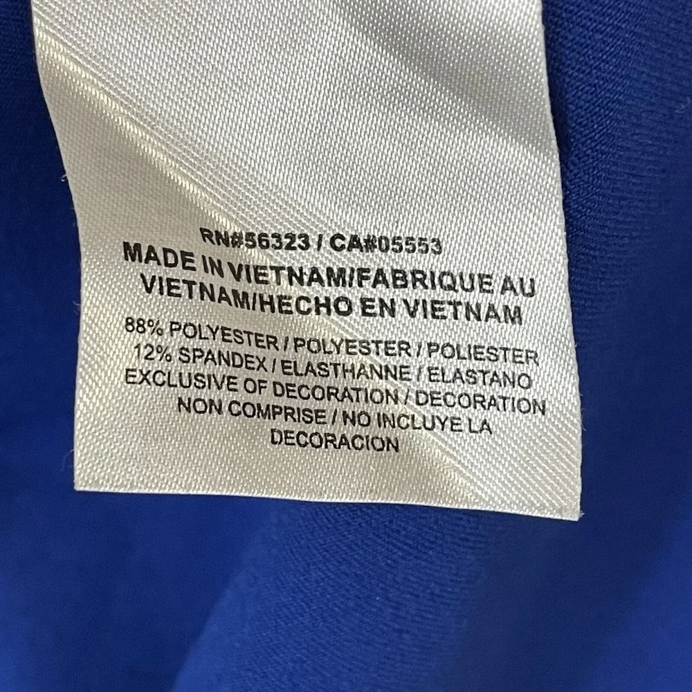 Nike Sweater Mens Medium Blue Chicago Cubs Royal‎ Element 1/2 Zip Performance